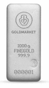 Lingot d'Argent 1Kg