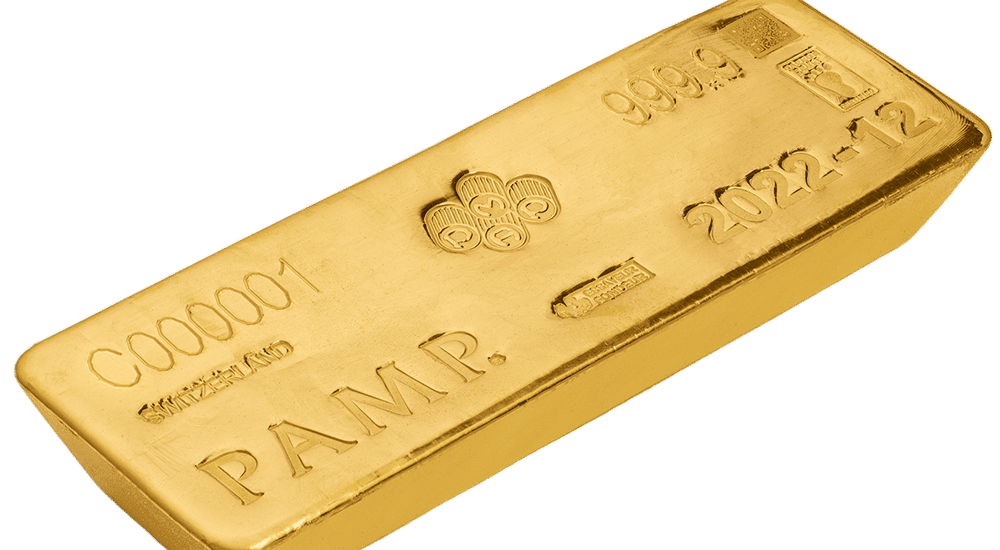 Lingot Or 400 onces - 12,5Kg