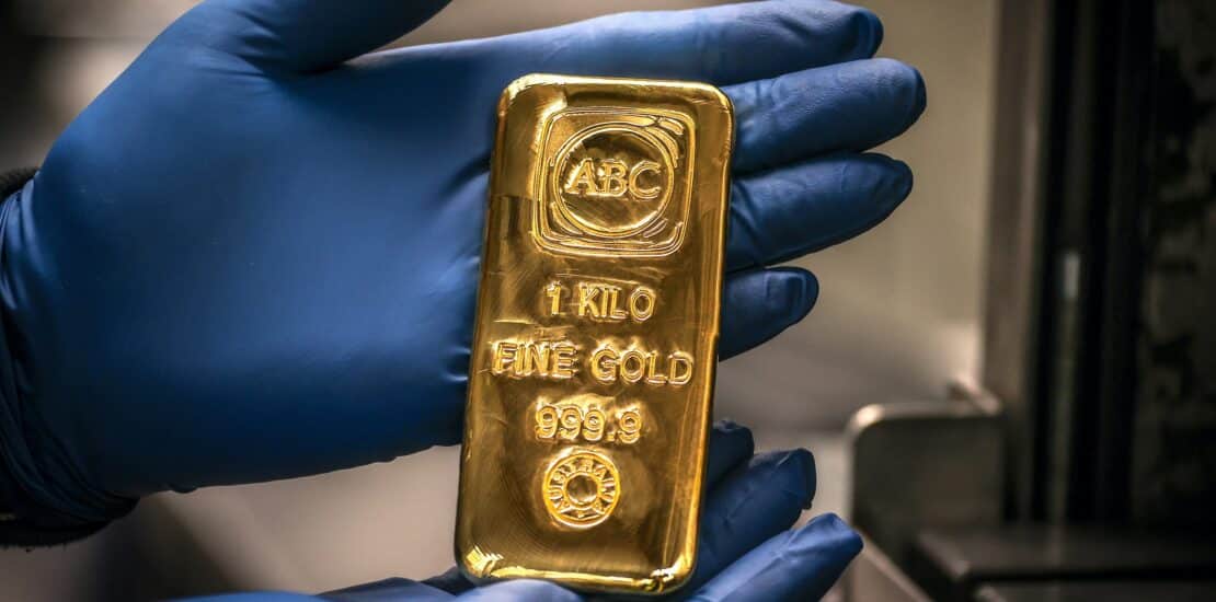 Poids d'un lingot d'Or