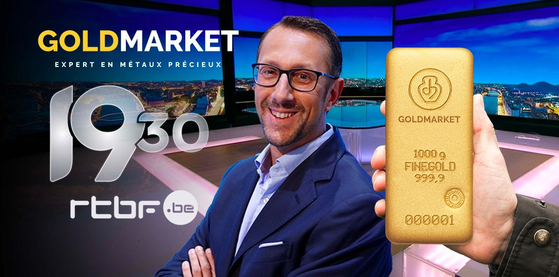 GOLDMARKET x RTBF - Cours de l'Or
