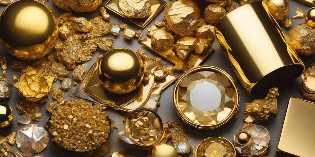 different types of gold