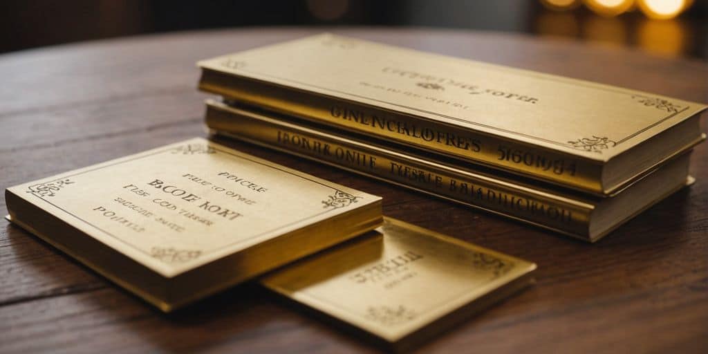 Pièces d'or et formulaires fiscaux pour déclaration d'impôts