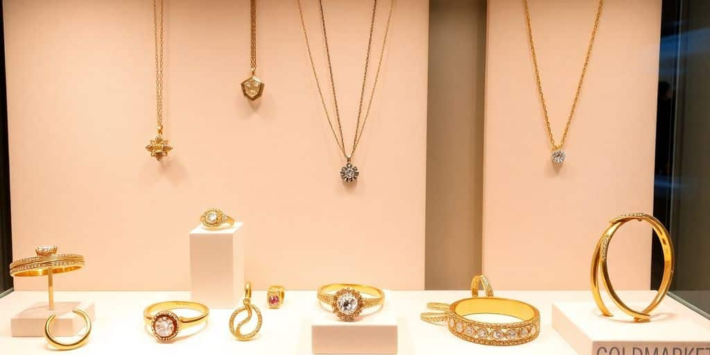 Collection de bijoux en or élégants chez GOLDMARKET.