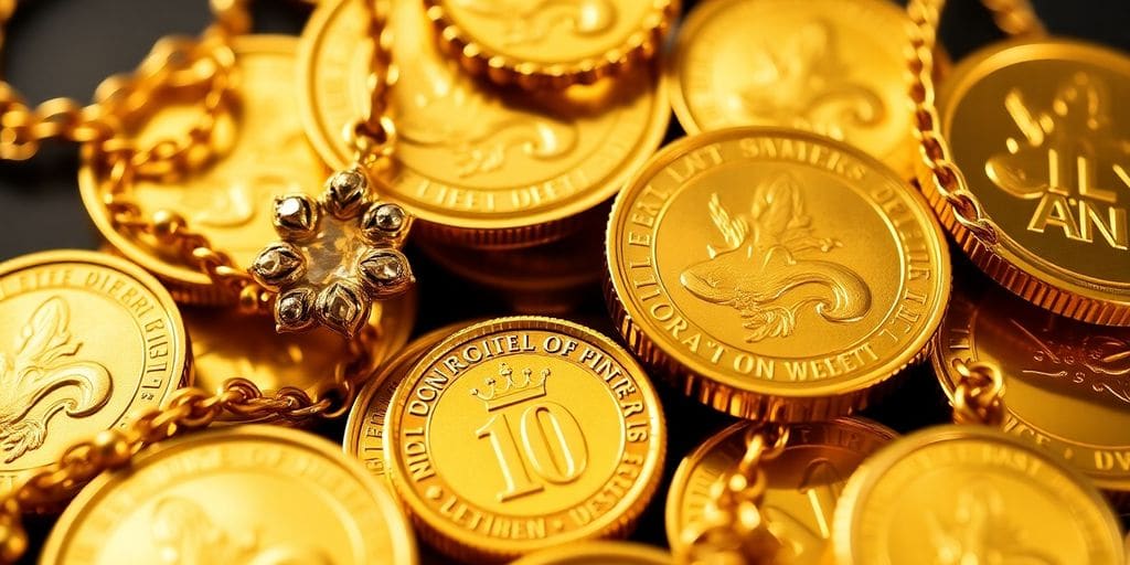 Pièces et bijoux en or pour financer la retraite