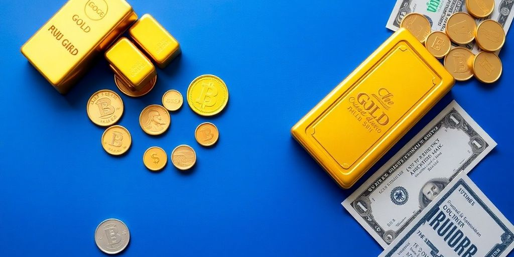 Différence entre l'or physique et l'or papier.