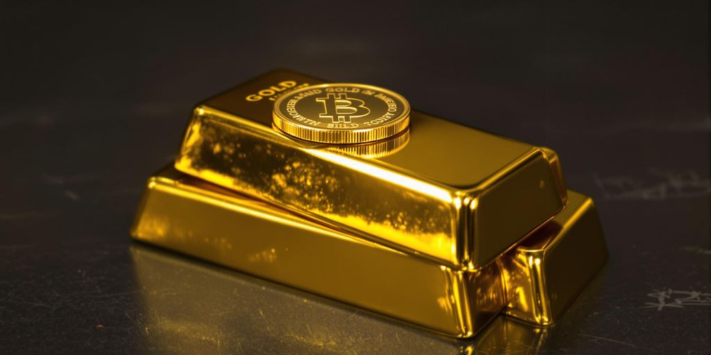 Lingots d'or empilés, pièce d'or isolée, étincelants.