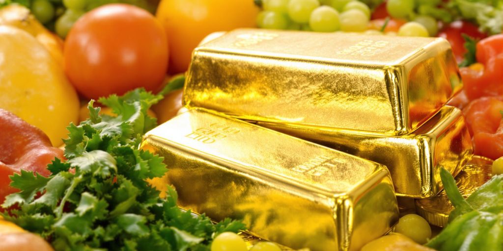 Échange d'or contre des biens