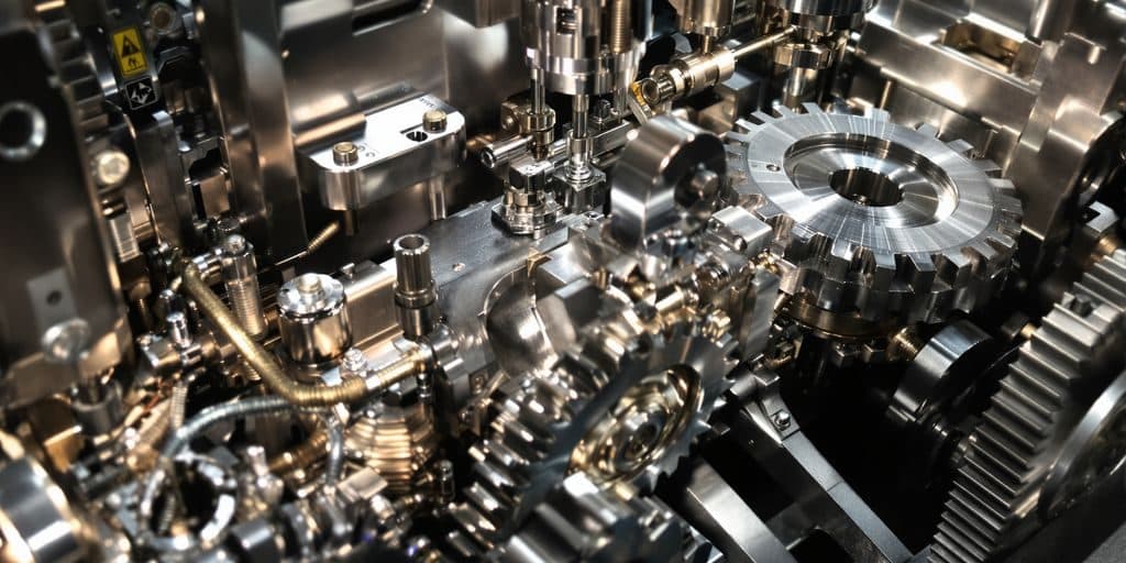 Lignes de production d'outils de joaillerie modernes.