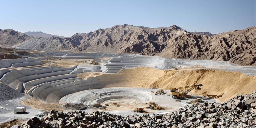 Mines d'or, montagnes, lois, symboles de justice